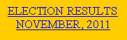 Text Box: MUNICIPALELECTION RESULTSNOVEMBER 06, 2007